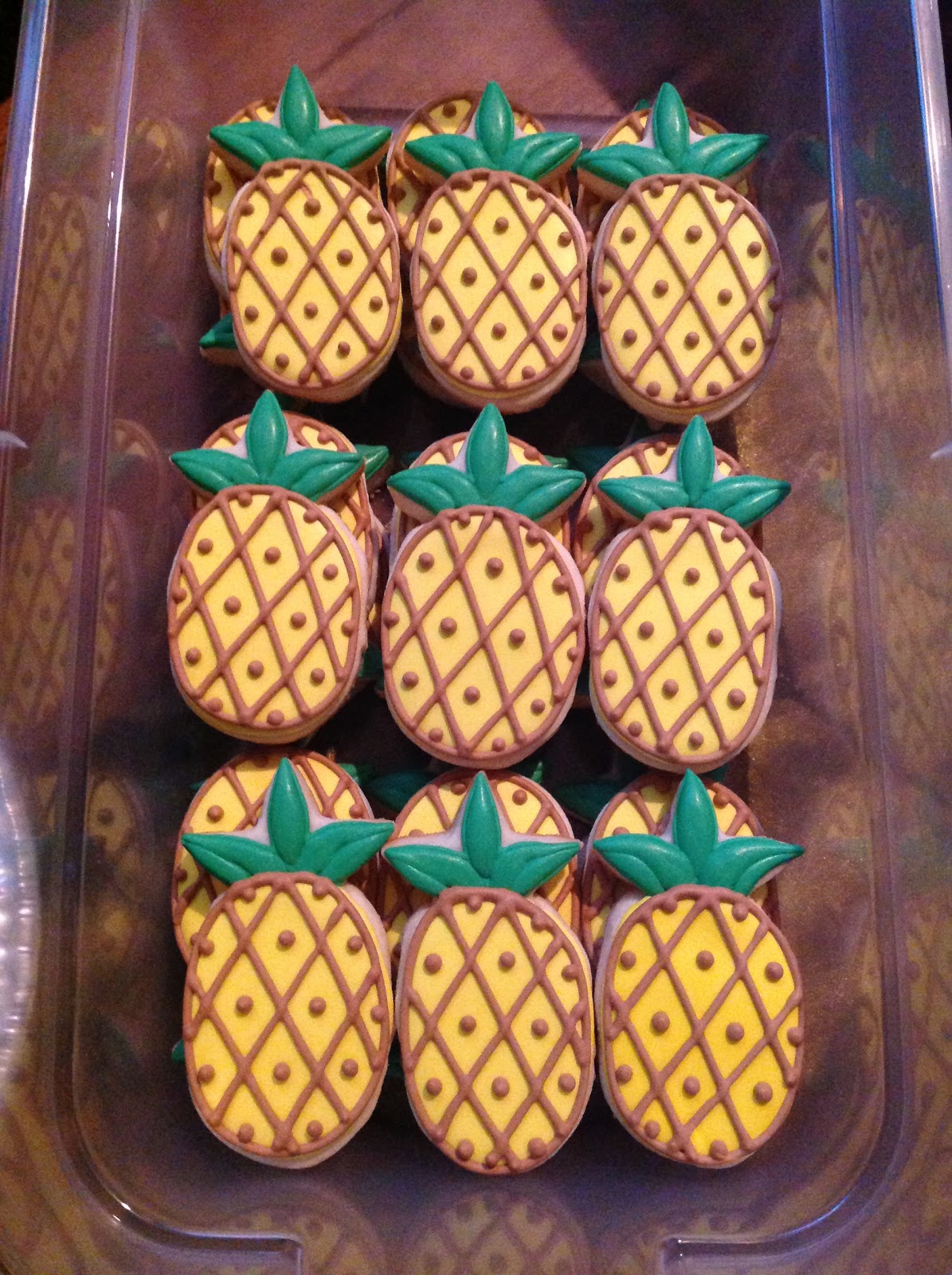 Sweets from Paris Hawaiian Themed Cookies